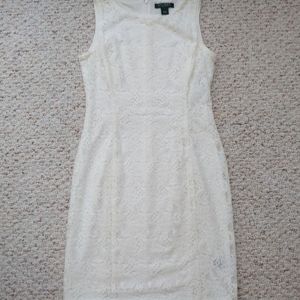 Ralph Lauren Lace Sheath Dress